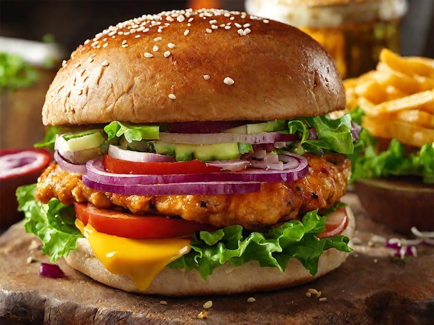 Chicken-Burger-Foto