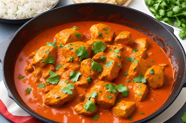 Foto chicken tikka masala