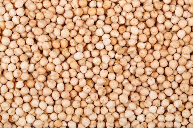 chickpea seco como fondo de primer plano chickpea sin cocinar vista superior nutrición saludable vegana