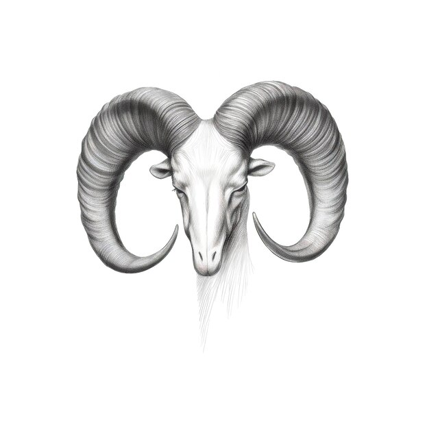 Chifre de ovelha Ram gerado por IA