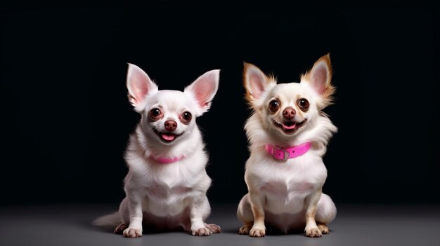 Chihuahuas im Studio