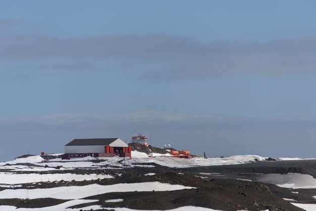 Chilenische Antarktis-Forschungsstation auf King George Island