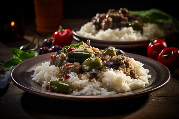 Chiles Rellenos gourmet con jabalí picadillo