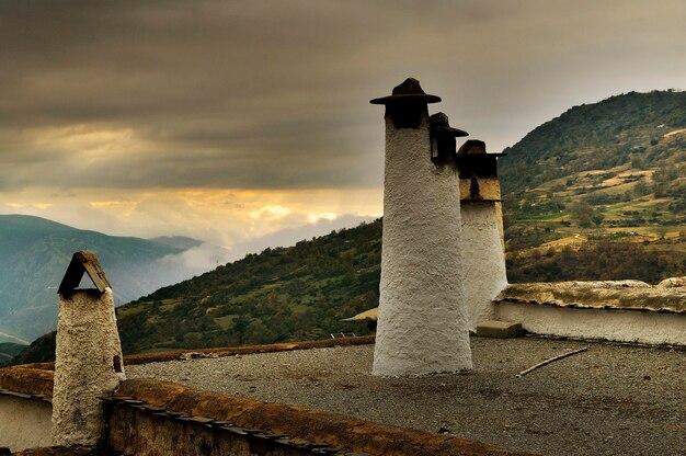 Chimeneas de la alpujarra granadina