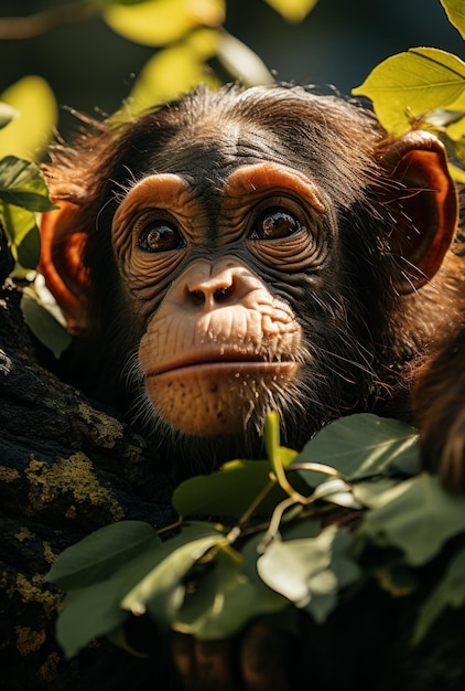 Foto chimpanzé