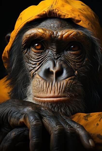 Foto chimpanzé