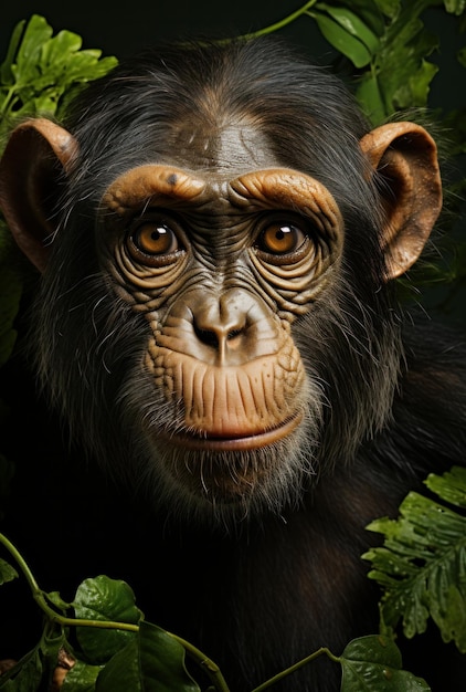 Foto chimpanzé