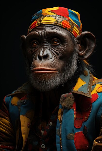 Foto chimpanzé