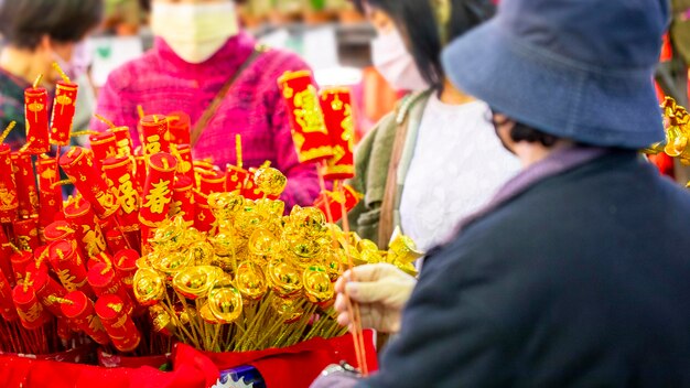Foto china festa da primavera véspera de ano novo venda de festas tradicionais de jóias da festa da primavera