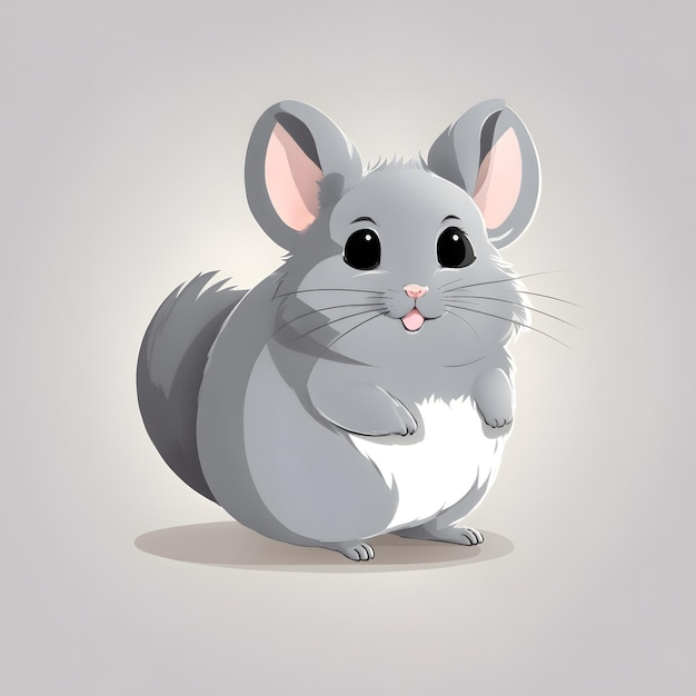 Foto chinchilla-illustration ai generativ