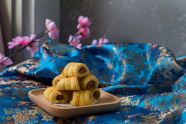 Chinese New Year Dessert Snacks Ananasplätzchen Symbol des Wohlstands