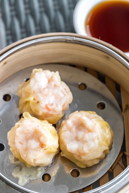 Chinesische Dim Sum Shumai