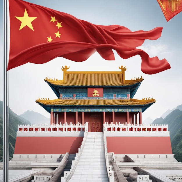 chinesische Flagge