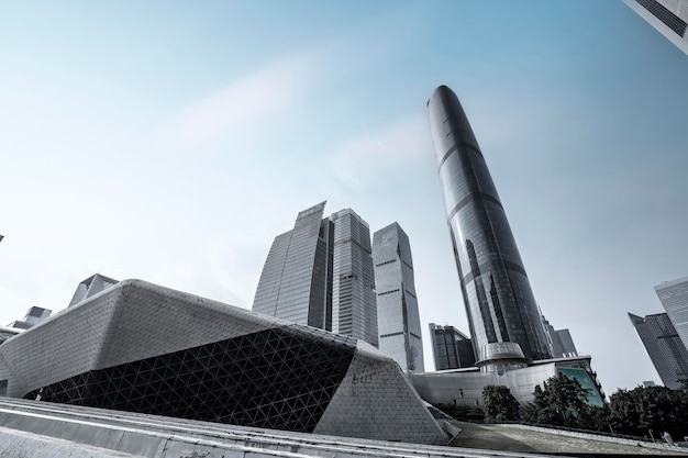 Chinesische moderne urbane architekturlandschaft