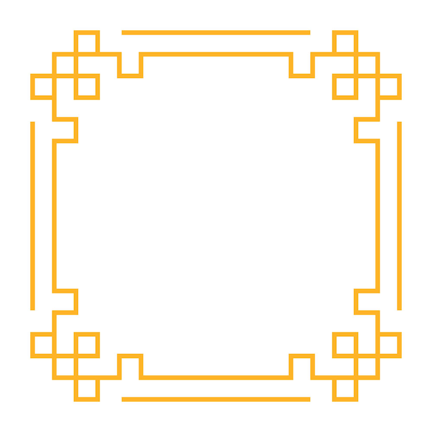 chinesische Rahmen-Design-Element-Sammlung