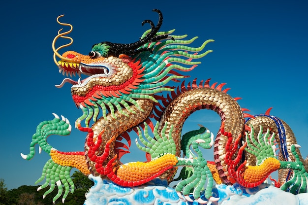 Foto chinesischer drache