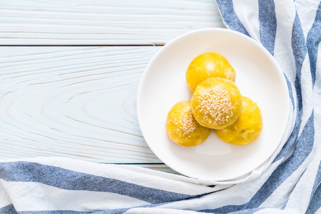 Chinesischer Gebäck- oder Mondkuchen