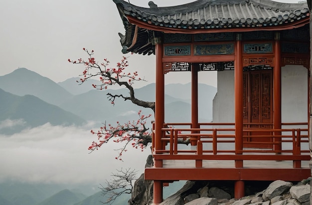 Chinesischer Hintergrund mit Kopierraum Chinesisches Neujahr Chinesische Feste Mitte Herbst Festival