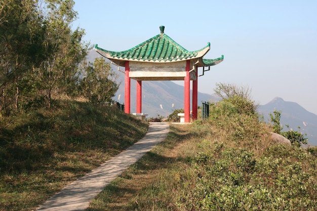 Chinesischer Tempel in Hongkong