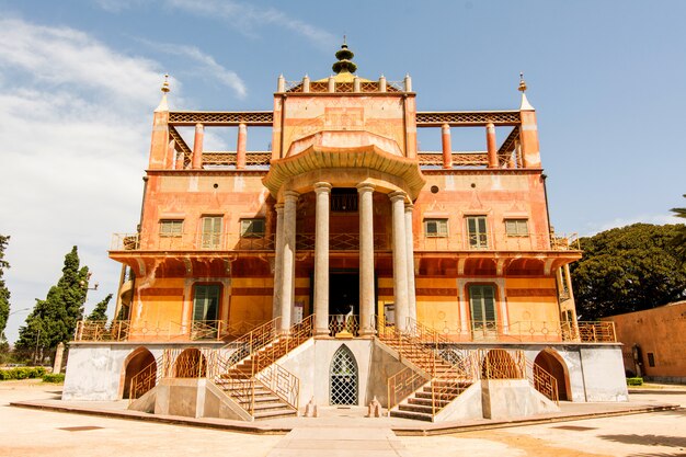 Chinesisches Gebäude in Palermo, Sizilien, Italien