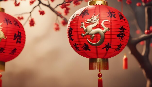 Foto chinesisches neujahr und der alte mondzyklus