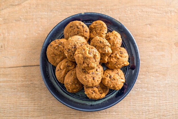 Chips de chocolate y galletas de anacardo