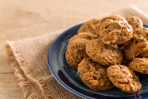 Chips de chocolate y galletas de anacardo