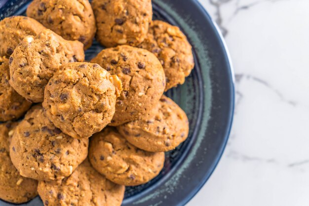 Chips de chocolate y galletas de anacardo