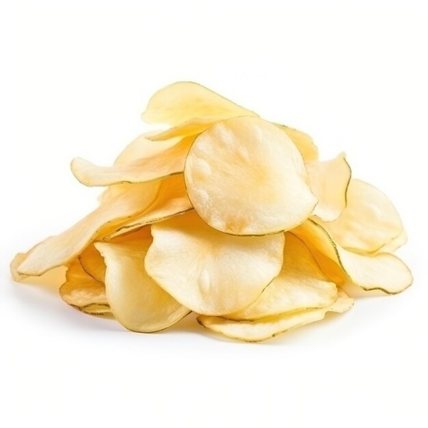 Chips de Daikon orgánicos deshidratados