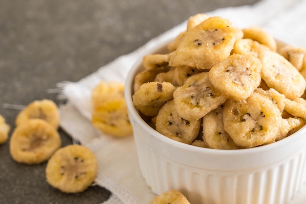 chips de banana crocante