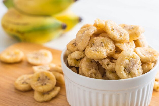 chips de banana crocante