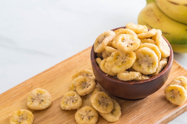 chips de banana crocante