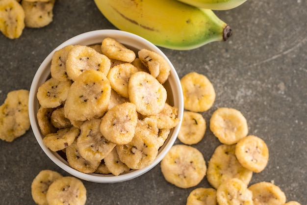 chips de banana crocante