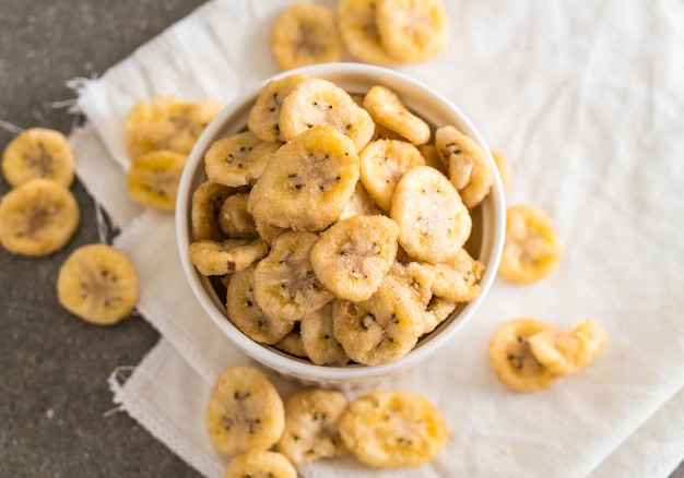 chips de banana crocante