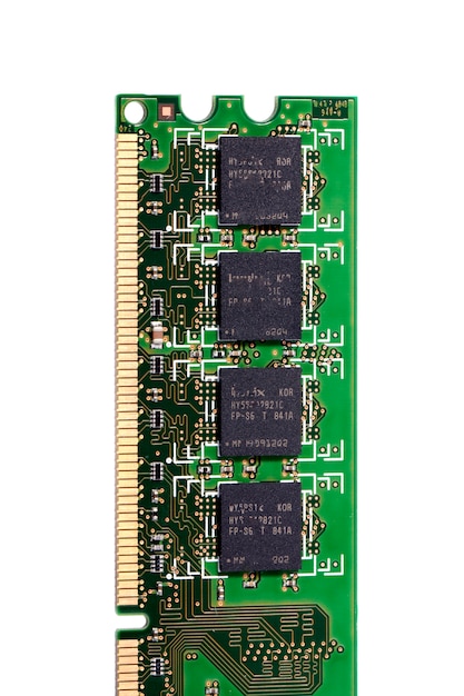 Chips de memoria de la computadora