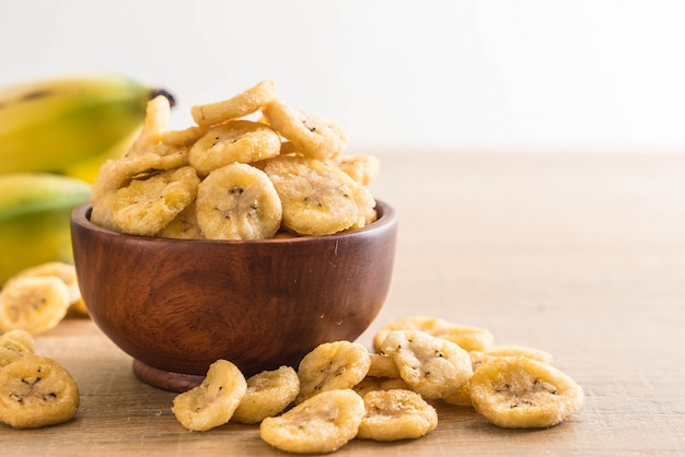 chips de plátano crujientes