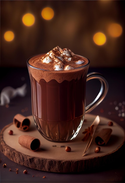 Chocolate caliente, ai generativa