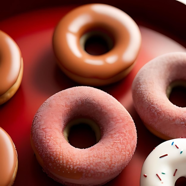 Chocolate Craving Crusher Donuts ricamente congelados gotejando de decadência