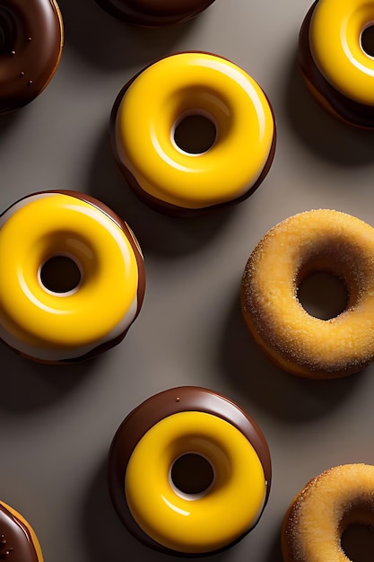 Chocolate Craving Crusher Donuts ricamente helados goteando con la decadencia