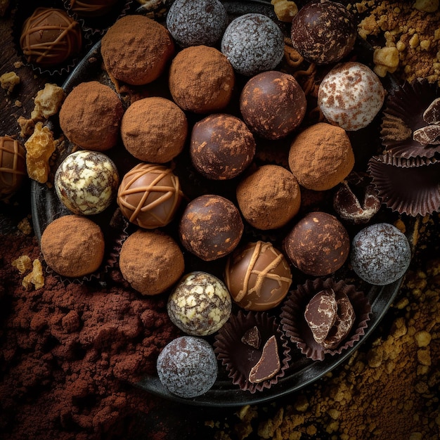 Foto chocolate mix