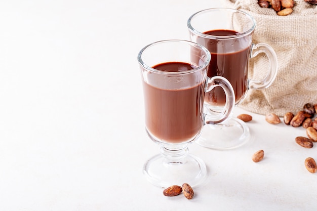 Chocolate quente caseiro