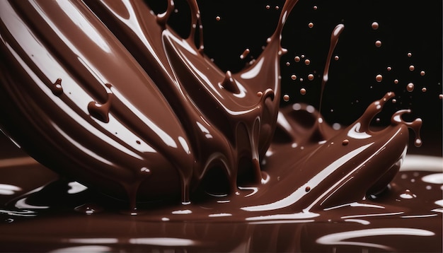 Chocolate Splash IA generativa