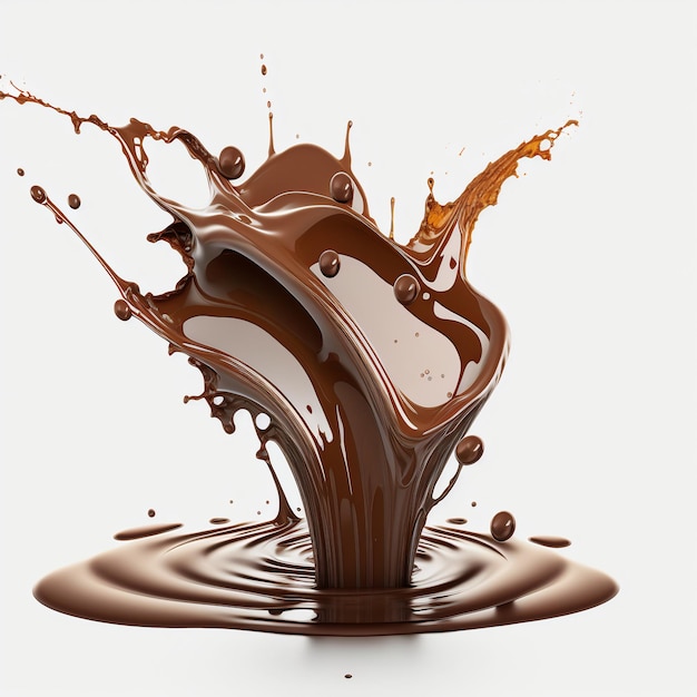 Chocolate splash