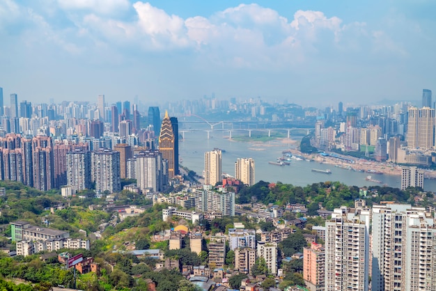 Chongqing Stadt und Skyline