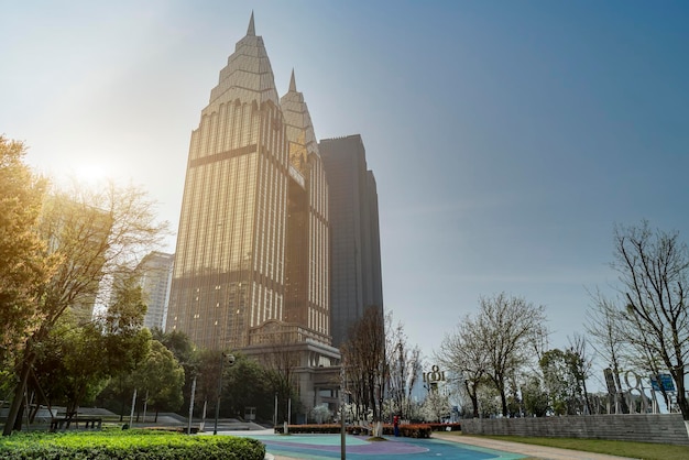 Chongqing Stadtlandschaft Straßenansicht