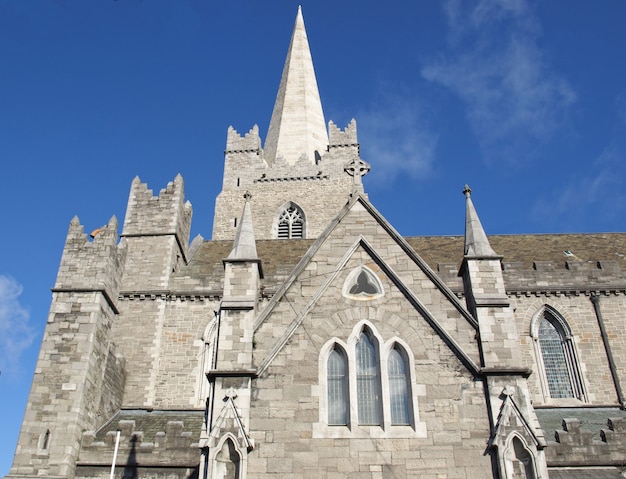 Christ Church en Dublín, estilo de arquitectura gótica