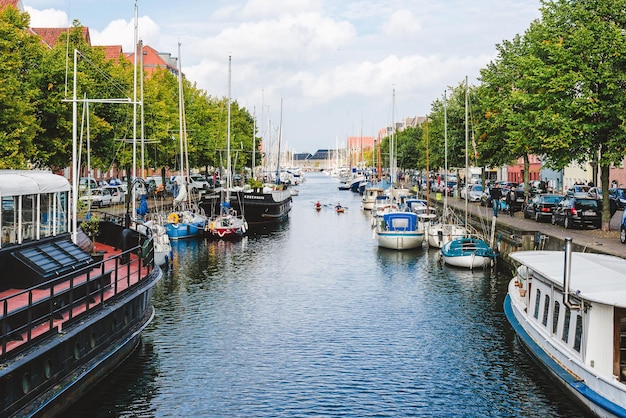 Christianshavn Hafen in Kopenhagen