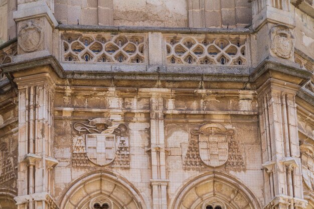 christlich, Fassade der Kathedrale von Toledo, Spanien