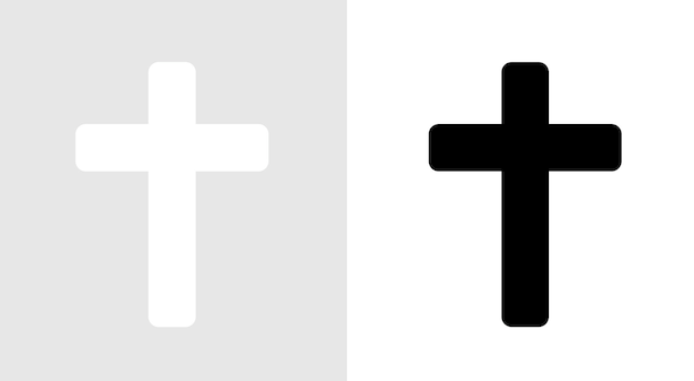 Christliche Kreuz-Ikonen