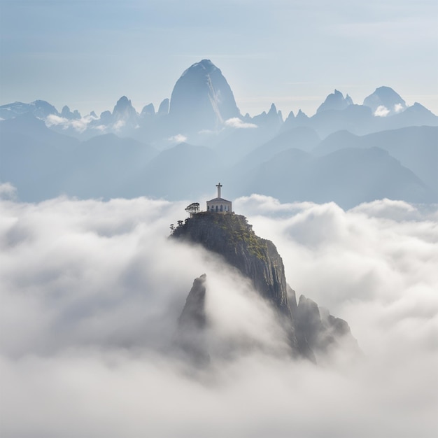 Christus der Erlöser Brasilien Wolkenfotografie